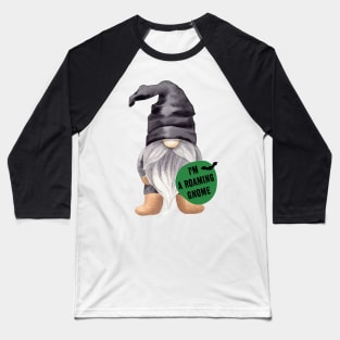 Halloween Roaming Gnome Baseball T-Shirt